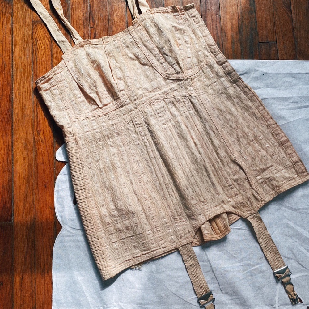 Antique 1910s Antique Girdle top.